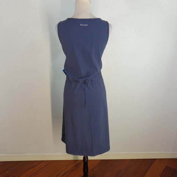 NWT $80.00 Women's Columbia Omni-Shield Dress sz 2X Drawstring Back 40 UPF - Picture 4 of 7